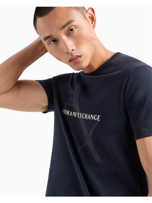 t-shirt man navy ARMANI EXCHANGE | 8NZT76Z8H4Z/1510